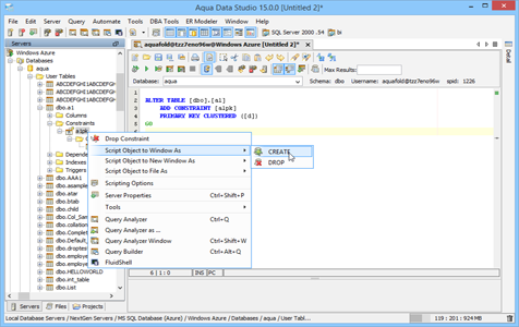SQL Database (Azure) Schema Browser