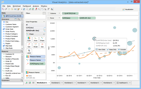 SQL Database (Azure) Visual Analytics