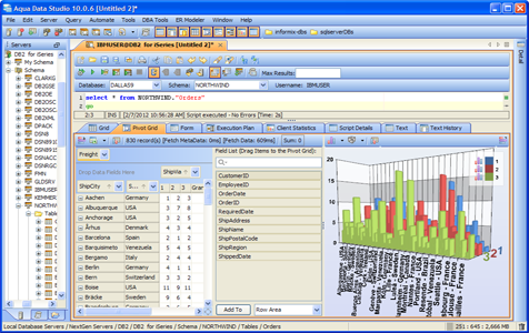 DB2 iSeries - Query and Analysis Tool