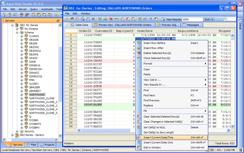 DB2 iSeries - Table Data Editor
