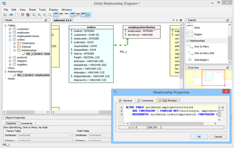 Informix - ER Modeler