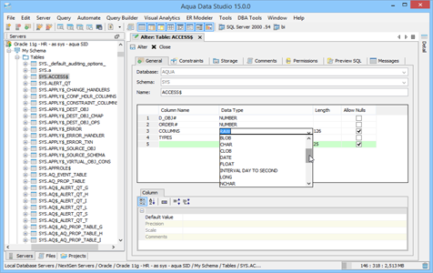 Oracle - Visual Editing