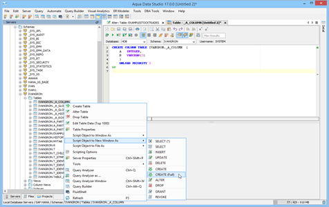 SAP HANA - Schema Browser