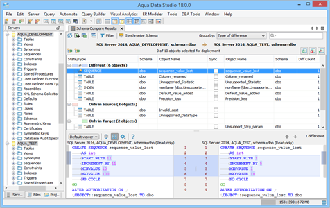 SQL Server Schema Compare