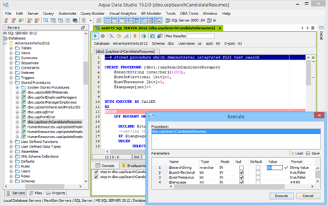 SQL Server SQL Debugger