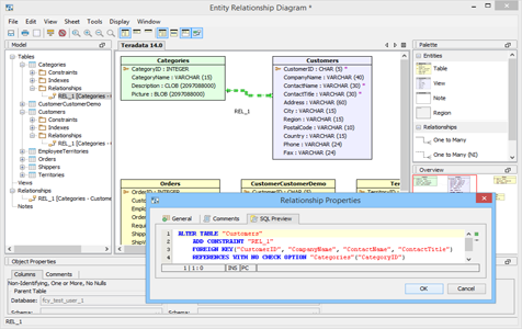 Teradata - ER Modeler