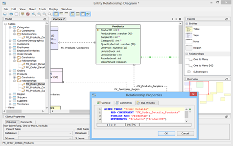 Vertica - ER Modeler