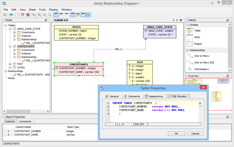 VoltDB - ER Modeler