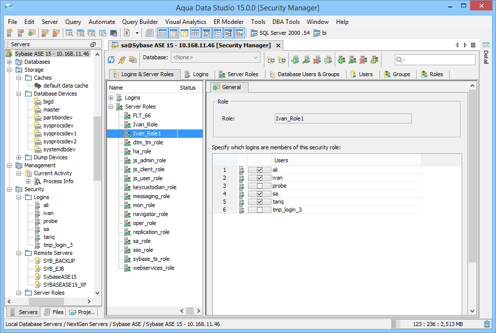 Aqua Data Studio: Sybase ASE Database Tools - AquaFold