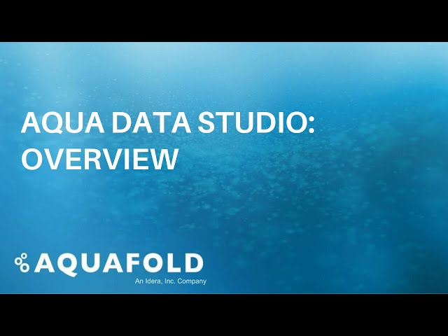 Aqua Data Studio Demonstration